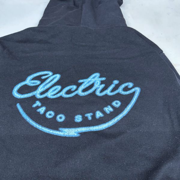 Spafford electric taco hoodie